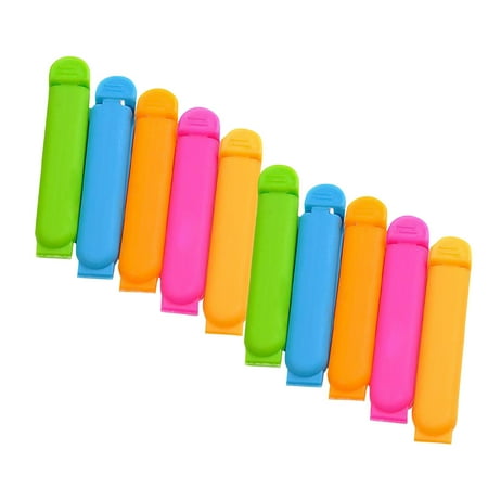 

30Pcs Sealing Clip Plastic Food Bag Sealing Food Bag Sealing Clamp Clamp Portable Kitchen Snack Sealer Color Random