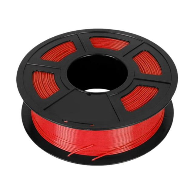 Accesorios para carretes de filamento de moldeo de impresora 3D con burbujas perfectamente enrolladas rojo