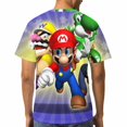 thumbnail image 6 of Bros Luigi Unisex Short-sleeve Shirt For Men Women Novelty 3D Print T-Shirt Soft Comfortable Tee Shirts, 6 of 7