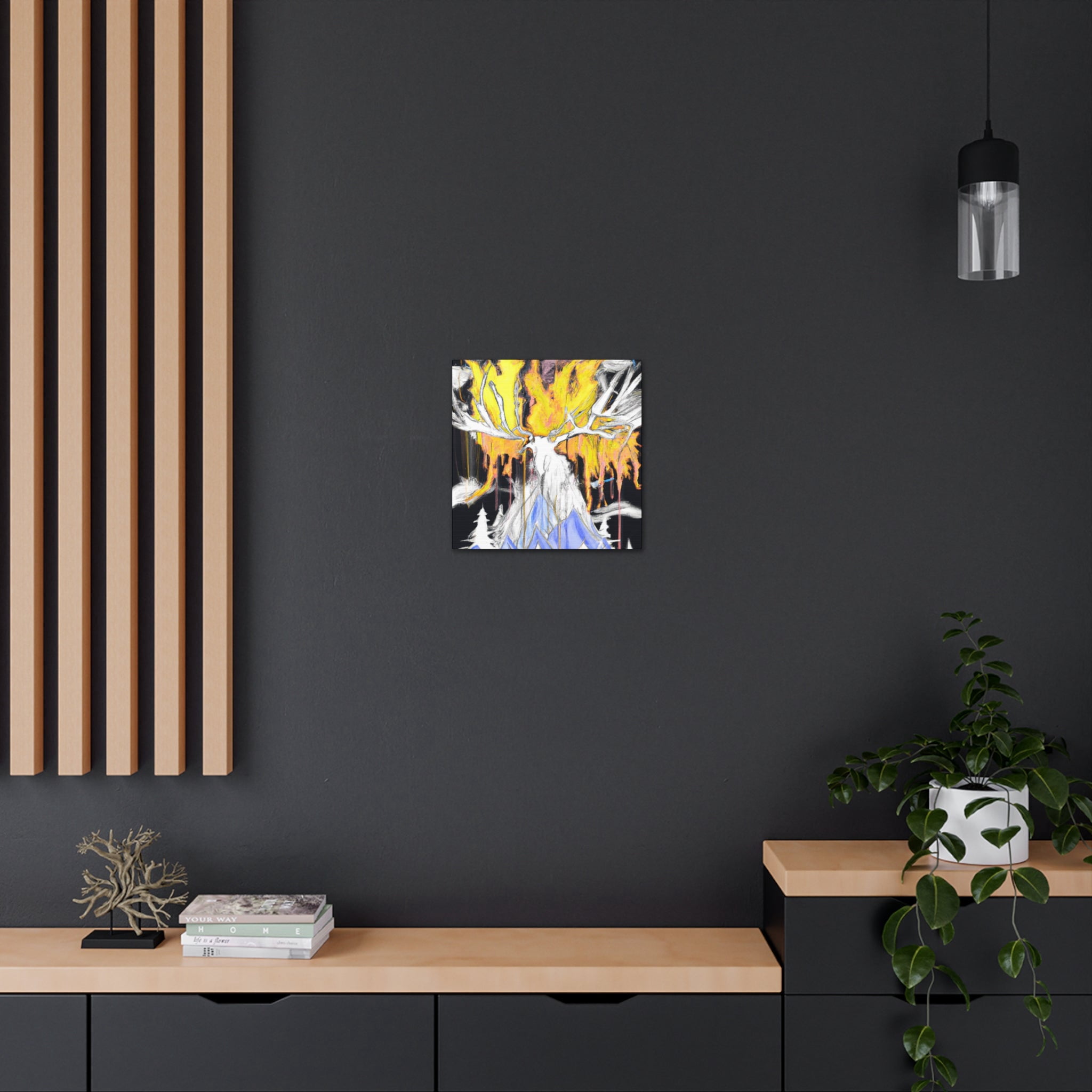 Majestic Elk Mural - Canvas