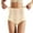 Z26-Beige, variant on Lifting Shapewear for Women Lace High Waist Hugging Tummy Control Underwear Solid Color Breathable Briefs