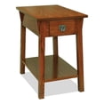 thumbnail image 1 of Leick Furniture Wood Mission Chairside End Table in Russet Brown, 1 of 7