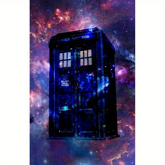 Doctor Who Diamond Painting Set (for Adults) 5D DIY Character Diamond Art Set (for Beginners) Round Full Diamond Diamond Painting Gem Art Crafts (Home Wall Decoration Gift)