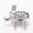Elephant C, variant on 10pcs Alloy Locket Pendants Hollow Pendant Cages Filigree Dangle Charms 13 Style-Elephant B, Platinum