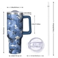 thumbnail image 6 of Camouflage 40oz Tumbler– Stainless Steel Insulated Tumbler with Handle and Straw, Large Capacity Travel Cup for Hot & Cold Drinks, 6 of 6