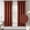 Red, variant on Fchozu Linen Textured 100% Blackout Curtains, Charcoal Dark Grey Thermal Room Darkening Drapes for Living Room Bedroom, 2 Panels