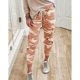 thumbnail image 2 of Pantalones de pies casuales con estampado de camuflaje Pantalones de cintura elástica con cordón para mujer, 2 of 4