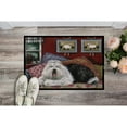 thumbnail image 2 of Carolines Treasures PPP3266JMAT Old English Sheepdog Sweet Dreams Door Mat Indoor Rug or Outdoor Welcome Mat 24x36, 2 of 4
