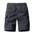 thumbnail image 2 of TRGPSG Men's Cargo Shorts Elastic Waist Summer Casual Work Shorts, 2 of 3