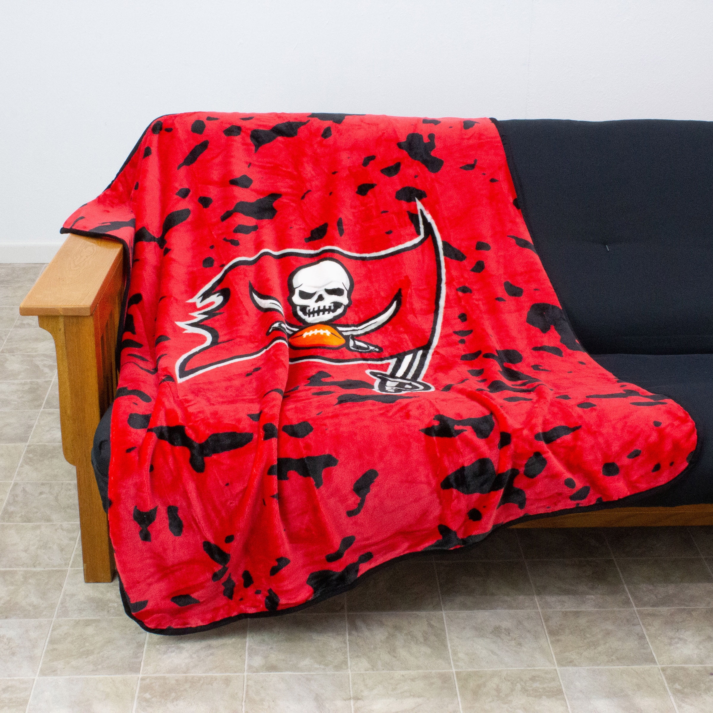Tampa Bay Buccaneers 50" x 60" Teen Adult Unisex Comfy Throw Blanket