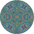thumbnail image 1 of Ahgly Company Machine Washable Indoor Square Transitional Grey Gray Area Rugs, 3' Square, 1 of 7
