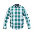 thumbnail image 1 of Camisa George Para Hombre Manga Larga Cuadros Verde Talla M, 1 of 4