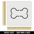 thumbnail image 2 of Dog Bone Outline DIY Cookie Wall Craft Stencil - 11.5 Inch, 2 of 5