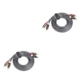thumbnail image 1 of sweethay Cables RCA de 5MM, adaptador de enchufe de aleación resistente al desgaste, divisor de auriculares, accesorios de tarjeta de sonido, 2m 2piezas, 1 of 6