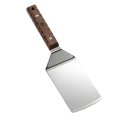 thumbnail image 3 of Stainless Steel Steak Shovel Spatula Outdoor Camping Picnic BBQ Wood Handle Cooking Shovel Pizza Shovel Pancake Scraper Beef Turner, 3 of 3
