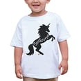 thumbnail image 1 of 7 ate 9 Apparel T-Shirt Garçon Frère Unicorn 2T Blanc, 1 of 1