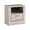 White, variant on Bowery Hill 1 Drawer Wood Nightstand in Brown