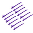 thumbnail image 4 of Duevin 12PCS/Set Salon Metal Barber Sectioning Clip Barrette Hairdressing Clamps Styling Tool 2 Colors, 4 of 8