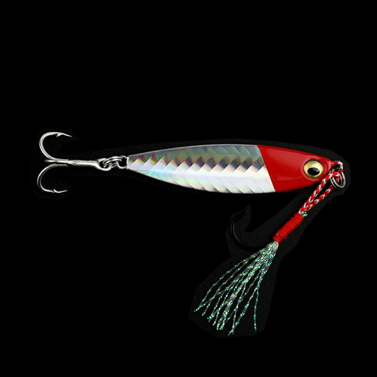Windfall Fishing Lures for Bass, Fishing Lures Baits, 6.3cm 20g Artificial  Erythroculter Shiny Fish Bait Fishing Lure Tackle with Hook for Saltwater  and Freshwater 