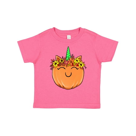 

Inktastic Pumpkin Unicorn for Halloween and Thanksgiving Gift Toddler Boy or Toddler Girl T-Shirt