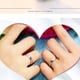 thumbnail image 2 of Xihbxyly Anillos Geométricos, Joyería Única de Plata 925 para Parejas, Diseño Abierto Ajustable, Accesorio Elegante para Cualquier Ocasión, Regalo Perfecto para Tu Pareja, Pieza de Moda., 2 of 7