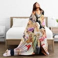 thumbnail image 5 of Blanket Trisha paytas Soft and Comfortable Wool Fleece Throw Blankets for Sofa Office car Camping Yoga Travel Home Decoration Cozy Plush Beach Blanket Gift 60"x50", 5 of 9