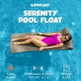 thumbnail image 3 of TRC Recreation Serenity 1.5" Thick Foam Swimming Pool Float Lounger, Bronze, 3 of 13