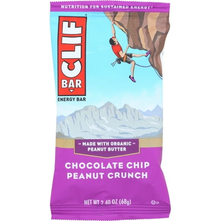 Clif Bar® Chocolate Chip Peanut Crunch Energy Bar 2.4 oz. Wrapper