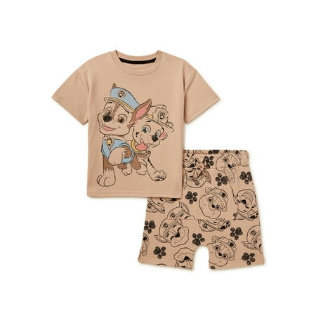 

Paw Patrol Toddler Boys T-Shirt and Shorts 2-Piece Set Sizes 12 Months-5T