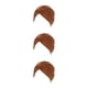 thumbnail image 3 of Turbante musulmán Jumpingount hijabs gorras sólidos Estiramiento Plisado, 3 of 6
