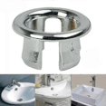thumbnail image 1 of 2025 Latest Model Bathroom Sink Basin Overflow Rings Drain Hole Caps Covers, 1 of 5