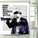 thumbnail image 3 of Cortina de baño impermeable y antimoho Cortinas de ducha Peaky Blinders Juego de accesorios de baño Tela opaca Lavable Hogar, 3 of 5