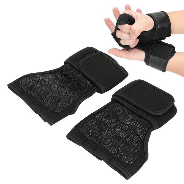 Powerful Gloves For Weight Lifting With Hook Grips, Wrist Wraps