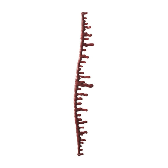 Sarkoyar Collier d'Halloween Chaîne Ajustable Horreur Rouge Vif Faux Saignement Goutte Joker Ras-du-Cou Colliers de Costume Festival des Fantômes Maison Hantée Accessoires de Fête