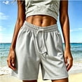 thumbnail image 5 of Cmfcve Women's Running Shorts Quick Dry Wicking Mesh Performance Workout Shorts with Drawstring, 5 of 5