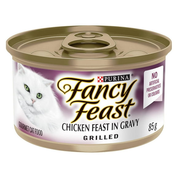 Fancy Feast Grilled Chicken Feast in Gravy, Wet Cat Food 85g