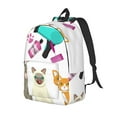 thumbnail image 1 of Fotbe Pet Care Grooming Mochila de Lona con Estampado, Mochila Duradera, Mochila Versátil de Alta Calidad, Mochila Compacta Vintage-Medium, 1 of 5