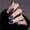 Blue, variant on RAGUPEL Press on Nails Short,Skin Brightening Almond Nail Tips,Radiant Flattering Effect Press on Nails Kit,Blue