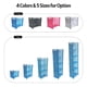 thumbnail image 2 of 4 Tiers Cube Bookcase Book Shelf Multifunctional Storage Rack for Books Shoes Toys Green Plants Decorations Bedroom Study Room Kitchen, 2 of 5