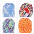 thumbnail image 1 of SKISUNO Hilo De Crochet Multicolor Sin Decoloración Para Proyectos Creativos Y Tejidos Cálidos, 1 of 6