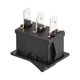 thumbnail image 4 of Interruptor de palanca mini para barco, interruptor de palanca negro para barco, coche, marino, 3 pines ON/OFF AC 250V/6A 125V/10A, 1 pieza, 4 of 4