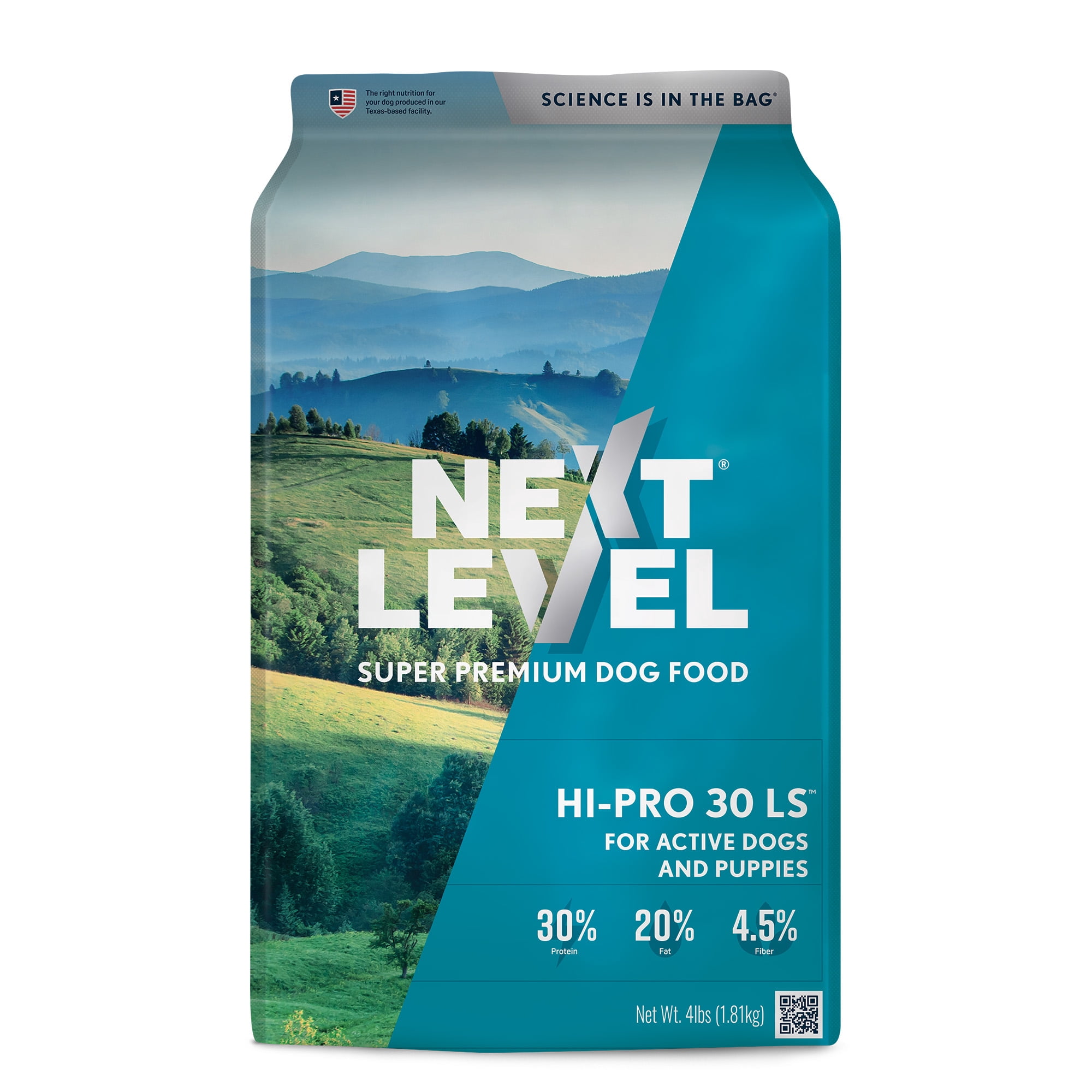 Next Level Hi-Pro 30 LS Dry Dog Food, 4 lb Bag