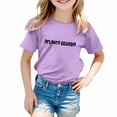thumbnail image 1 of TZEWGL T-Shirts For Girl Squid Theme Printed Loose Crew Neck Short Sleeve Blouse For Baby size 4-5T, 1 of 4