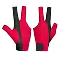 thumbnail image 1 of Mosiee 1Pcs Billiards Gloves 3-Finger Pool Snooker Glove Breathable For Left Rght Hand, 1 of 7