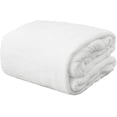 thumbnail image 1 of Fleece Blanket Twin Size White Lightweight Throw Blanket Super Soft Cozy Microfiber Blanket, 1 of 4