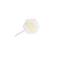 thumbnail image 1 of Herramienta DIY para Tartas, adorno acrílico para cupcakes, tablero de cumpleaños, banderas para plantar, tartas redondas hexagonales, Herramientas y accesorios para hornear Hexagonal/Oro Blanco Moyic HA067446-04, 1 of 6