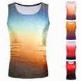 thumbnail image 5 of NOLDARES Mens Workout Tank Tops Soft Gym Muscle Shirt Sleeveless Classic T Shirts(Orange,XL), 5 of 6