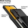 thumbnail image 4 of for Galaxy A13 Case Wallet Cover 4-Card Credit Card Holder ID Slot Scratch Resistant Dual Layer Hybrid Protective Hard Shell Rugged TPU Bumper Armor Case for Samsung Galaxy A13 5G Black, 4 of 13