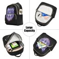 thumbnail image 4 of ALAZA Black Wolf Womens Travel Laptop Backpack Large Daypack Ladies Shoulder Bags M, 4 of 6