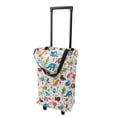 thumbnail image 1 of Carrito de Compras Conedas Plegibles, Gran Capacidad de Almacenamiento, Carrito de Supermercado Tirado A Mano Para Picnics, Camping, Compras, 1 of 7